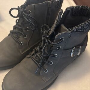 Sporto medium gray casual winter ankle boots